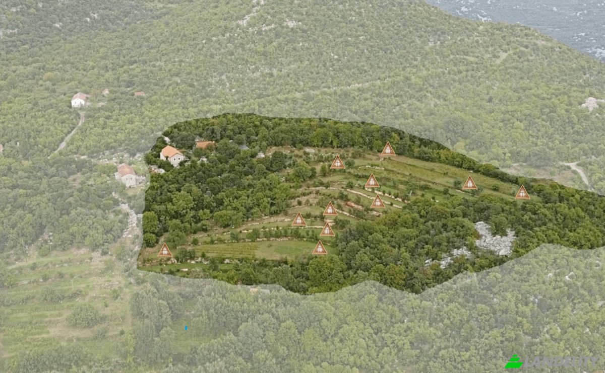 Земельна ділянка продаж Neimenovani Put, Drusici, Cetinje Municipality, Montenegro. Фото 2